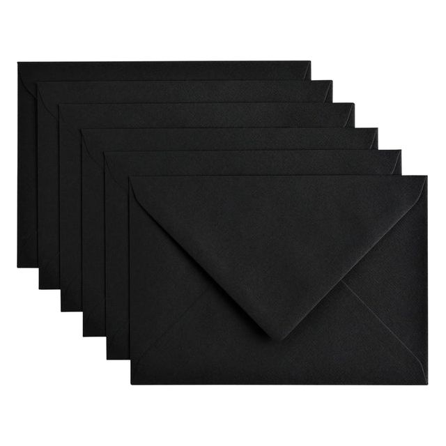 Papicolor - Enveloppe Papicolor C6 114x162mm Ravenzwart | Prendre un 6 morceau