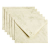 Papicolor -  Envelop  c6 114x162mm marble ivoor