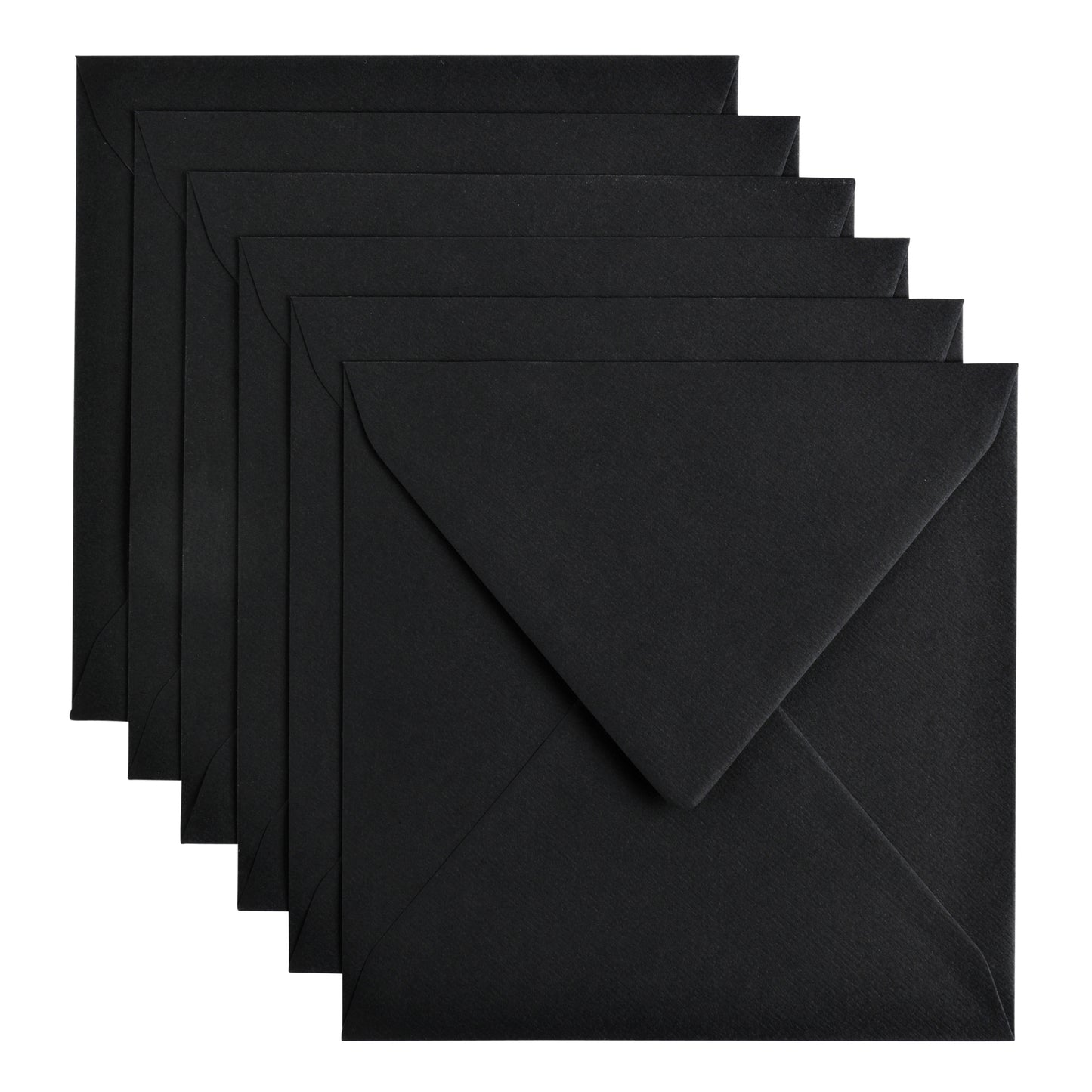 Papicolor - Envelope 140x140mm raven black pack of 6 pieces
