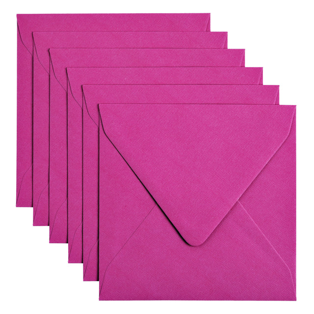 Papicolor - Enveloppe Papicolor 140x140 mm rose vif | Prendre un 6 morceau