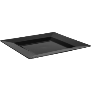 DEPA® - Plastikplatte, wiederverwendbar 16,5 x 16,5 cm schwarze 20 Teile