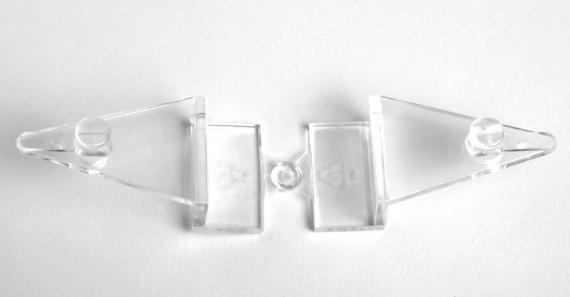 Klika - Slatwall clip set - for Taymar wall container