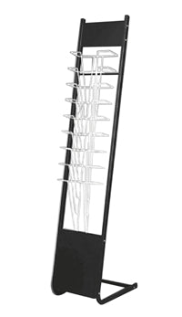 Klika - Prospektständer 9 Fächer x A4 Hochformat