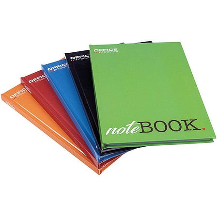 OFFICE products -   schrift met harde kaft, A5, 96 blad, met kantlijn, geruit 5mm