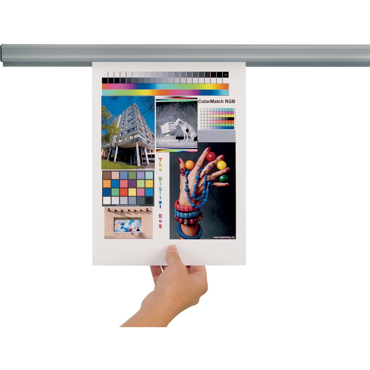 Jalema - presentation system Grip, length: 120 cm, including magnetic mounting