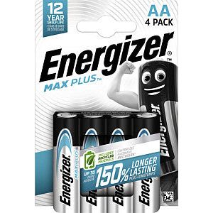 Energizer - Batterij energizer max plus aa alkaline 4st | Blister a 4 stuk