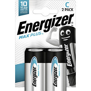 Energizer - Batterij energizer max plus c alkaline 2st | Blister a 2 stuk