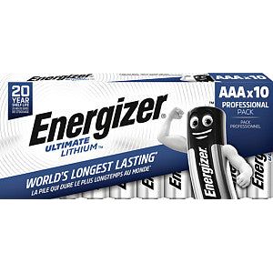 Energizer - Battery Energizer E Lithium AAA 10st | Prendre un 10 morceau