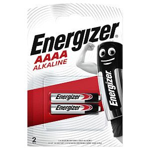 Energizer - Battery Energizer AAAA LR61 Alcaline 2st | Blister un 2 pièces