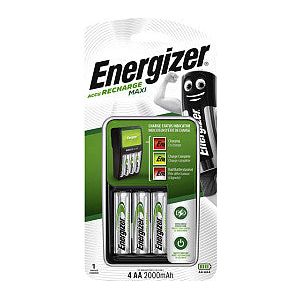 Energizer - Batterij oplader energizer incl batterijen aa 4st | Blister a 1 stuk