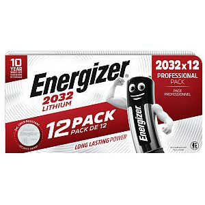 Energizer - Batterij energizer cr2032 lithium 12st | Pak a 12 stuk