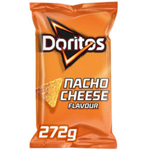 Doritos - Chips doritos nacho cheese zak 272gr | Omdoos a 12 zak x 272 gram