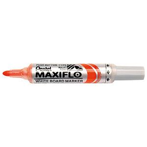 Pentel - Viltstift pentel mwl5m whiteboard 3mm oranje  | 12 stuks