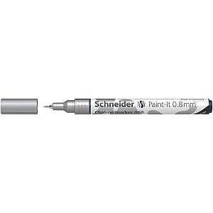 Schneider -Filz -Tip -Farbe -it 0,8 mm MTL Chrome | 1 Stück