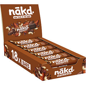 NAKD - Fruit notenreep nakd cocoa delight 18x35 gram | Stuk a 35 gram