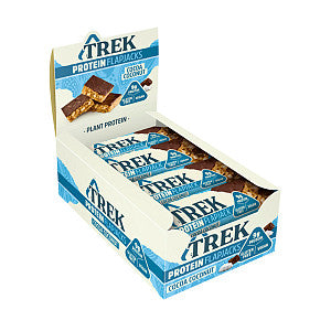 TREK - Proteinereep trek cocoa coconut 16x50 gram | Omdoos a 16 stuk x 50 gram