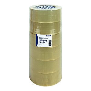 Izzy - Emballage pp 50mmx150m | Morceau de 6 rouleaux