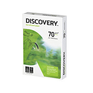Discovery - Kopieerpapier discovery a4 70gr wit | Pak a 500 vel | 5 stuks