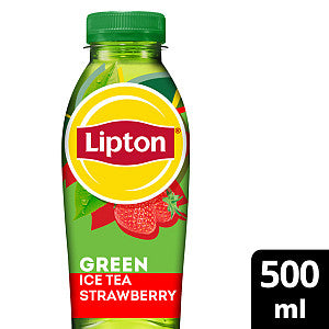Lipton - Frisdrank lipton ice tea green straw petfles 500ml | Doos a 12 fles x 500 milliliter