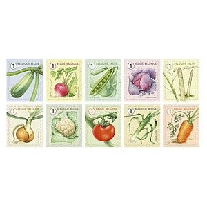 Postzegels - Postzegel belgie waarde 1 zelfklevend 5x10 stuks | Pak a 50 stuk