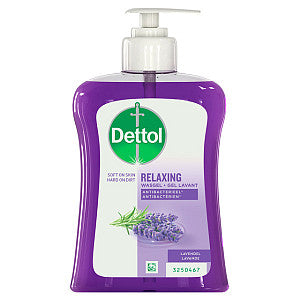 DETTOL - Handzeep dettol relaxing lavendel antibact 250ml | Omdoos a 6 fles x 250 milliliter