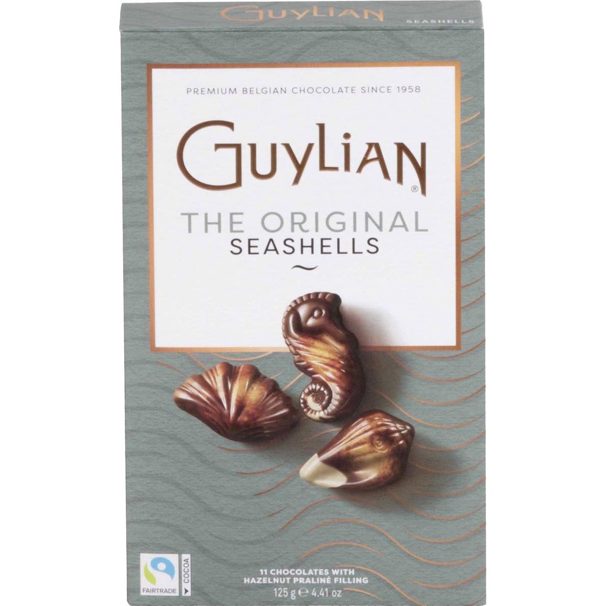 Guylian -  Guylain zeevruchten chocolade, pak van 125 gram