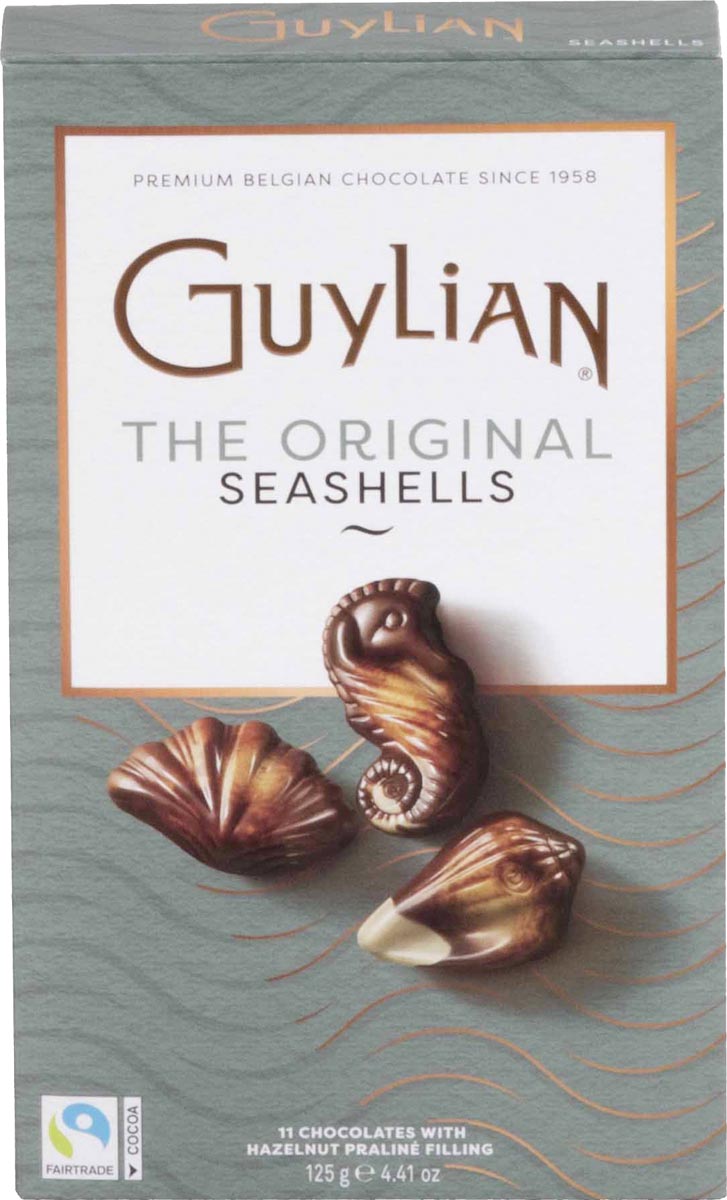 Guylian - Guylain Meeresfrüchte-Schokolade, Packung mit 125 Gramm