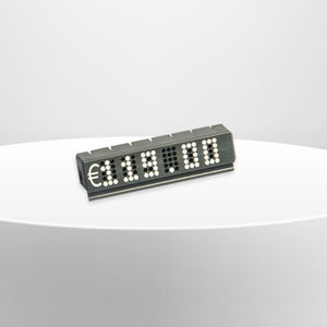Klika - Modulo prezzo GRIGIO € + 6 posizioni 10 pezzi 4 pezzi