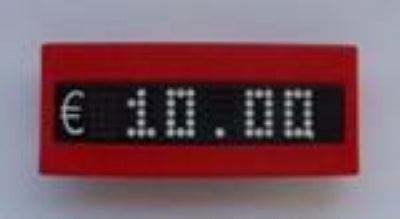 Klika -  Omranding ROOD voor prijsmodule 10 stuks