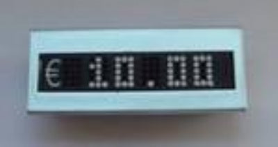 Klika -  Omranding CHROMEvoor prijsmodule 10 stuks