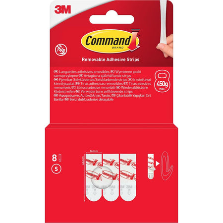 Command -  kleefstrips klein, blister van 8 stuks