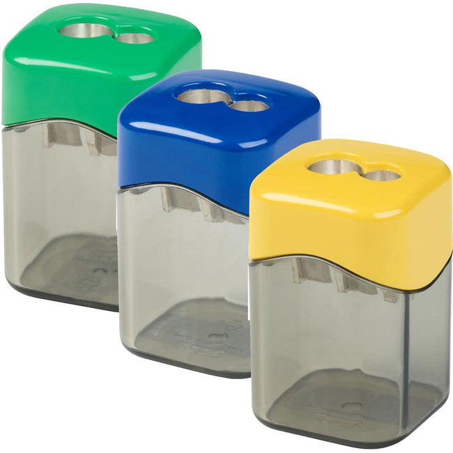 M+R - temperamatite Quattro Swing Eco, 2 fori, colori assortiti