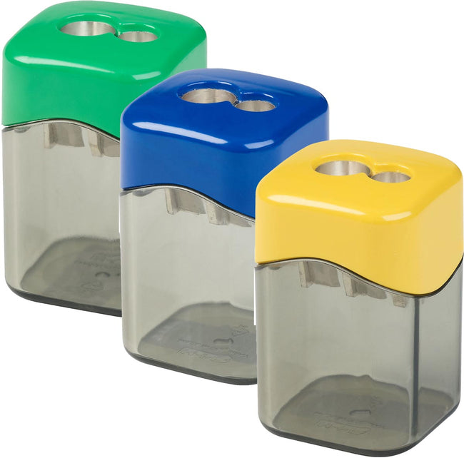 M+R - temperamatite Quattro Swing Eco, 2 fori, colori assortiti
