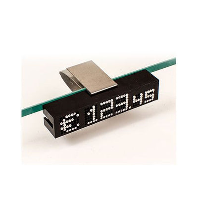 Klika -  Stainless Shelfholder prijsmodule 10st