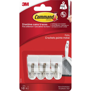 Command -  Draadhaak incl bevestigingsstrip 3 stuks