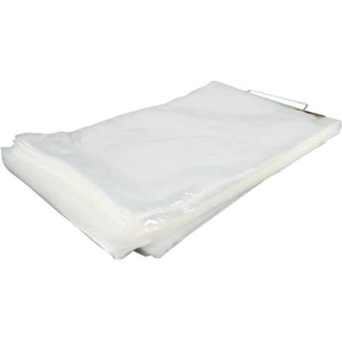 Klika - Zak | Beugelzak | LDPE | 26x44cm | 25my | Heel brood | transparant | 1000 stuks