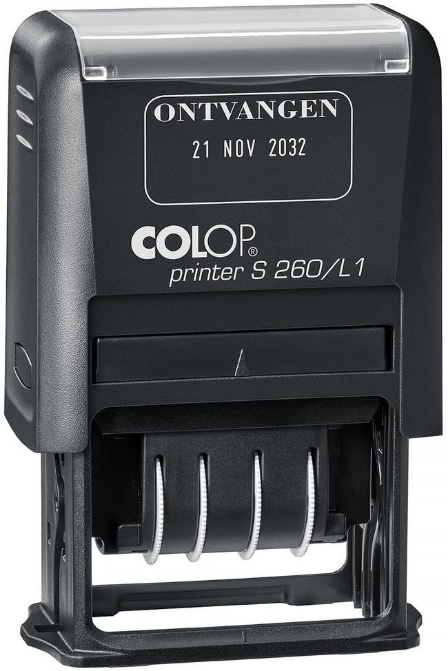Colop - sello de texto con fecha Texto de impresora: RECIBIDO