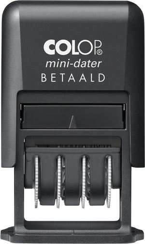 Colop -  mini-dater S160/L1 N, met datum en BETAALD