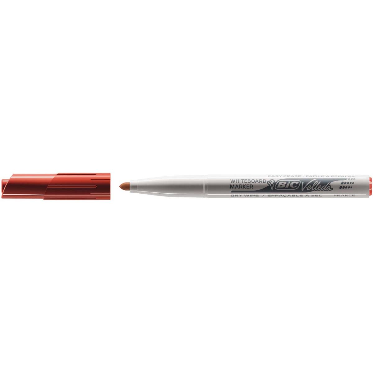 Bic - Pennarello per lavagna Velleda 1741 rosso