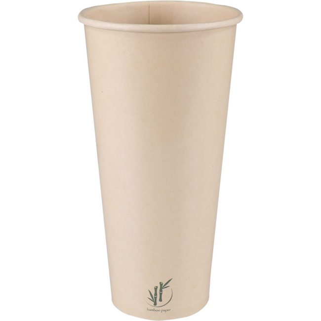 Depa - | Milkshakebeker | Karton + PE | 500ml | 22oz | 170mm | lichtbruin | sleeve met 50 stuks