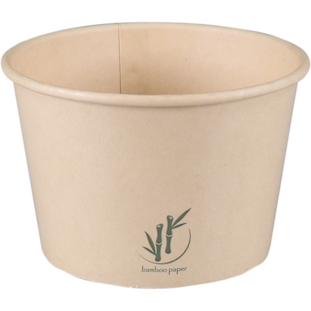 Depa -  | IJsbeker | Bamboepapier + PE | 200ml | 8oz | 1000 stuks