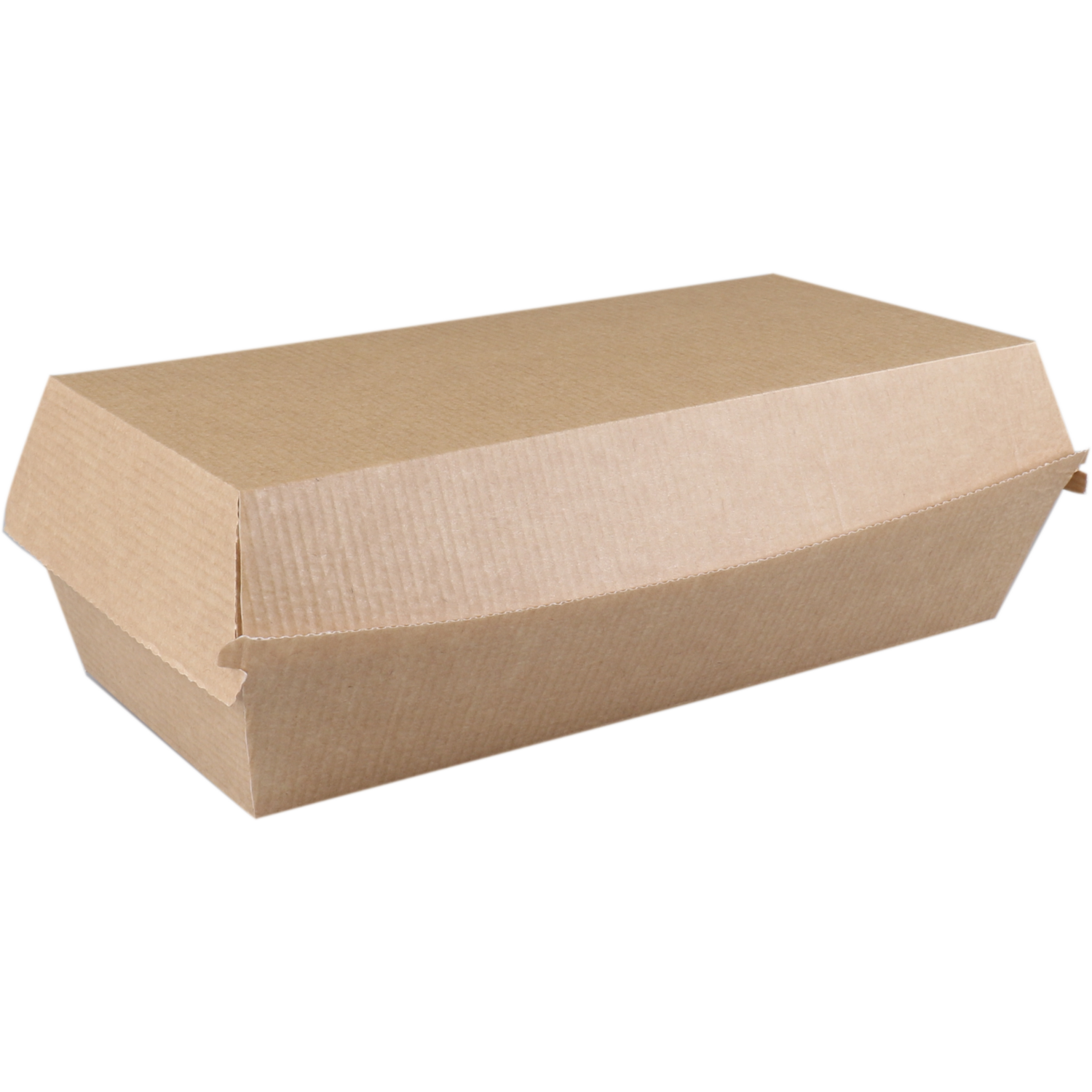 Dépa-Bak | Papier ersatz | boîte à sandwich | 185x85x38mm | marron | 165 pièces