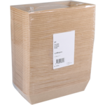 Depa - Bak | Ersatzpapier | A14 | snackbak | 157x88x35mm | bruin | 50 stuks