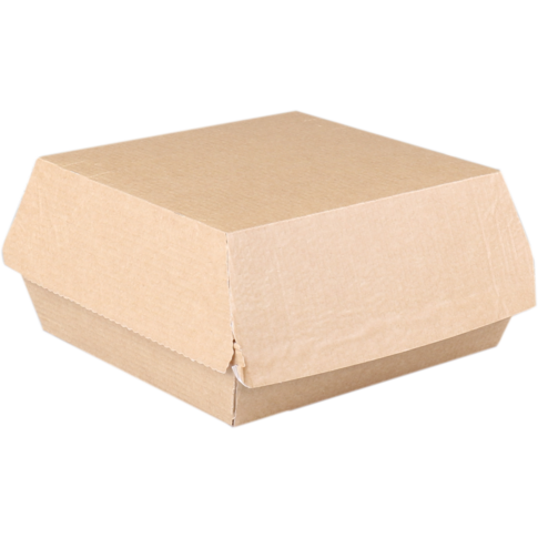 Depa - Bak | Ersatzpapier | hamburgerbox | 115x115x65mm | bruin | 50 stuks