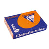 Clairefontaine - Trophée Intens, farbiges Papier, A4, 80 g, 500 Blatt, leuchtendes Orange