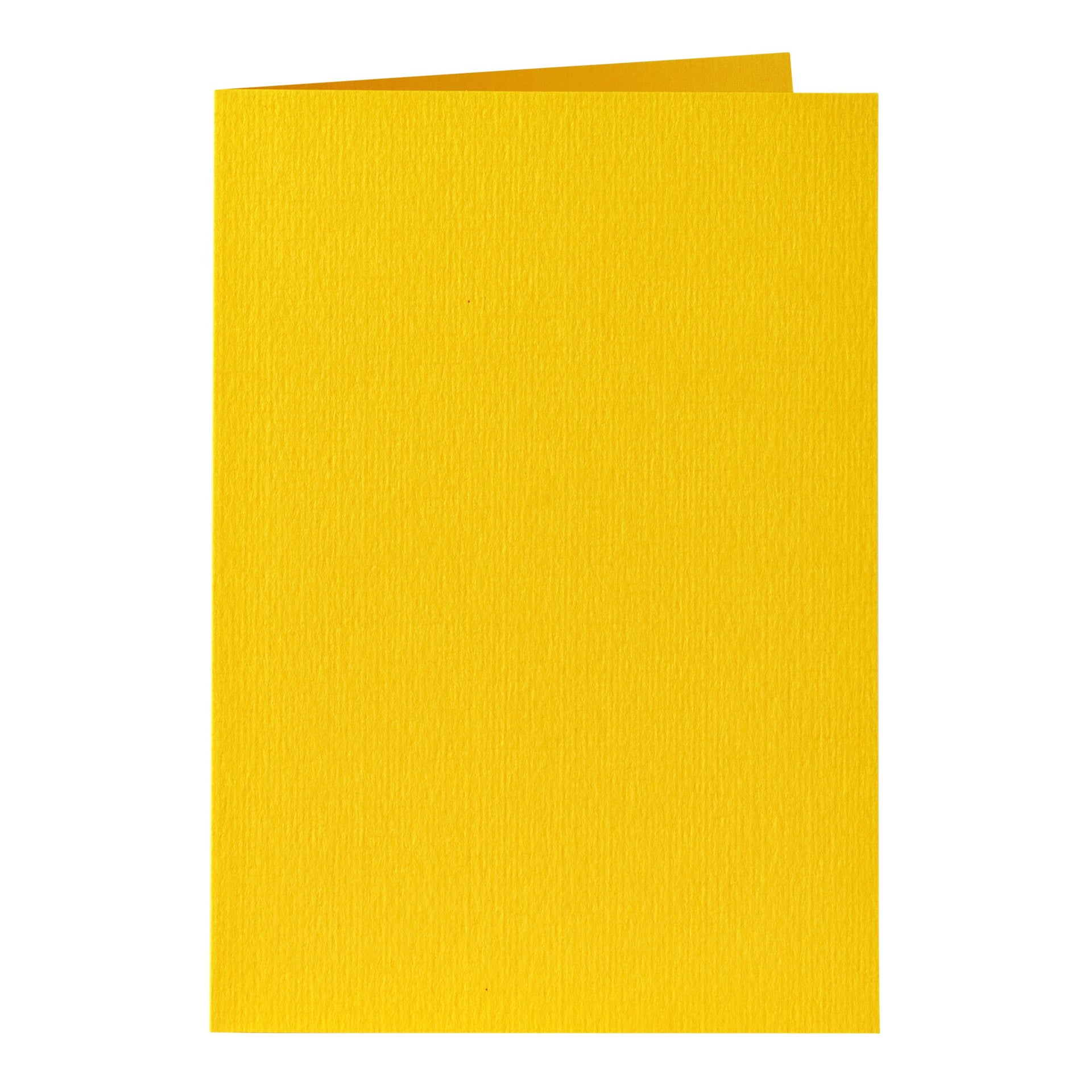 Papicolor - Tarjeta de correspondencia doble 105x148mm amarillo granate paquete de 6 piezas