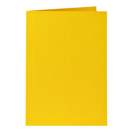 Papicolor - Tarjeta de correspondencia doble 105x148mm amarillo granate paquete de 6 piezas