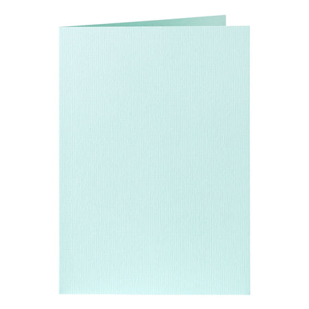Papicolor - Tarjeta de correspondencia doble 105x148mm verde mar paquete de 6 piezas