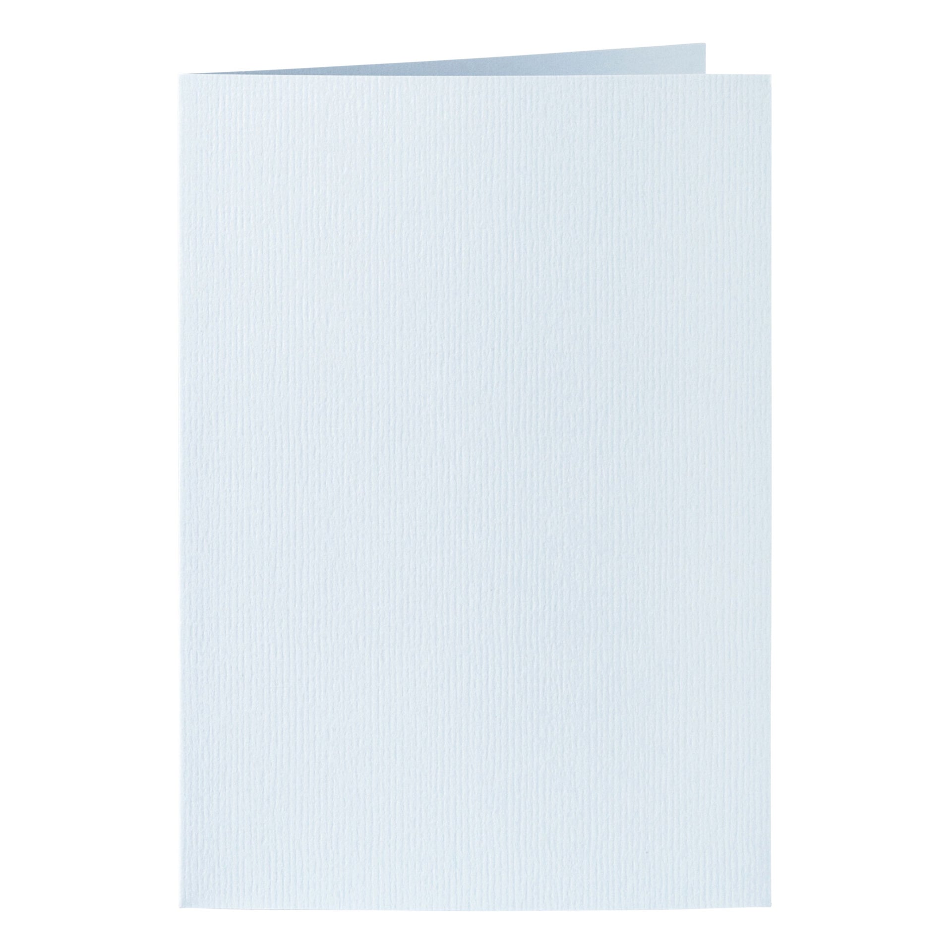 Papicolor - Tarjeta de correspondencia doble 105x148mm azul celeste paquete de 6 piezas