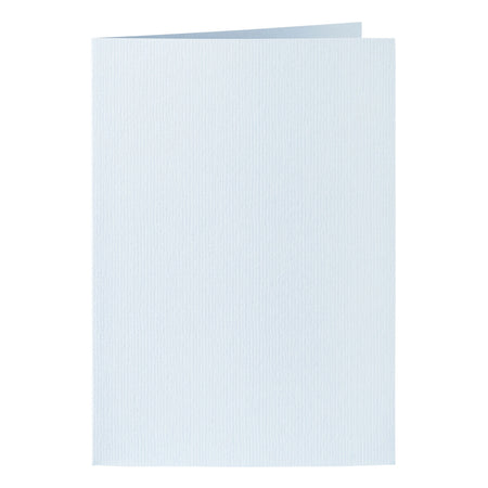 Papicolor - Tarjeta de correspondencia doble 105x148mm azul celeste paquete de 6 piezas